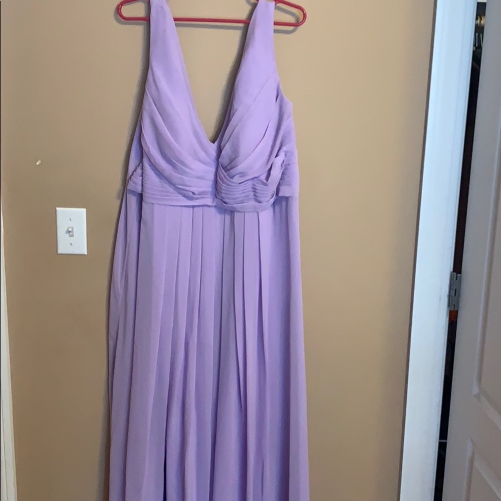 Light purple formal dress